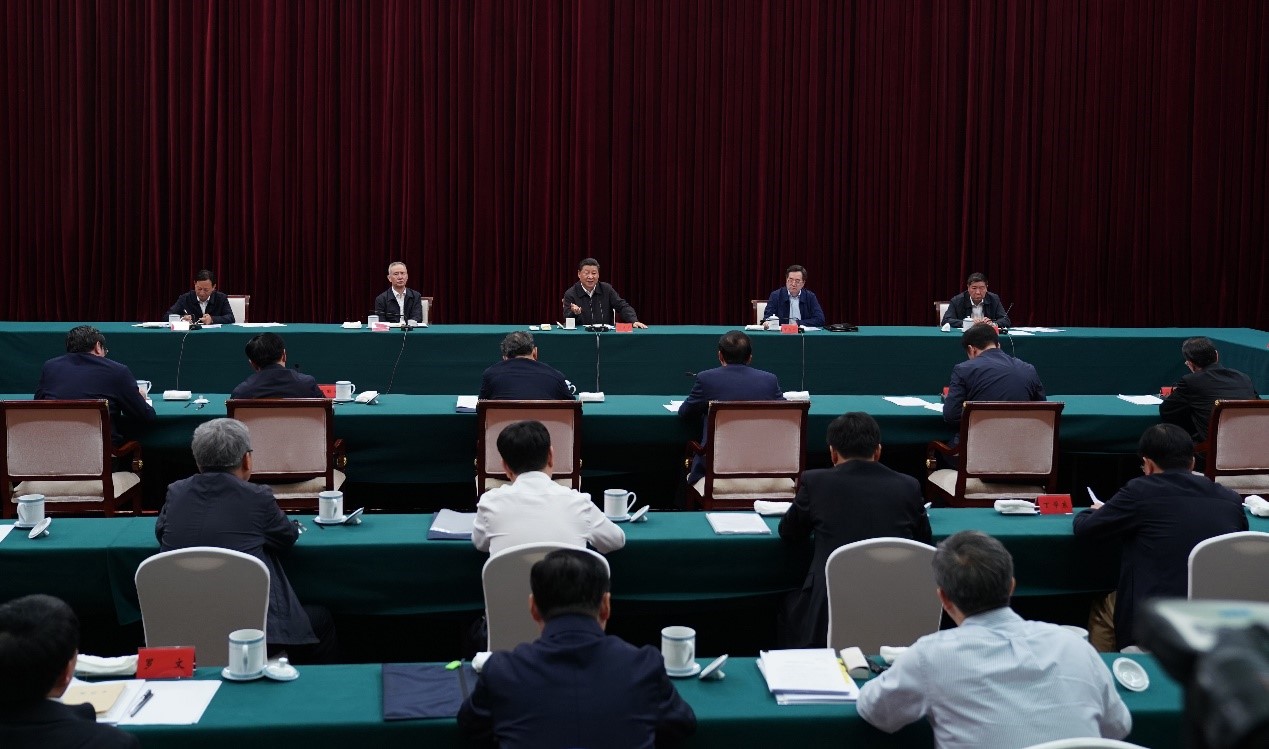2019年5月20日至22日，中共中央總書(shū)記、國家主席、中央軍委主席習近平在江西考察，主持召開(kāi)推動(dòng)中部地區崛起工作座談會(huì )并發(fā)表重要講話(huà)。新華社記者 謝環(huán)馳 攝 