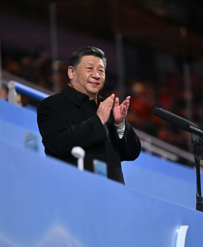 2022年3月4日晚，北京2022年冬殘奧會(huì )開(kāi)幕式在國家體育場(chǎng)隆重舉行。習近平主席出席開(kāi)幕式并宣布北京2022年冬殘奧會(huì )開(kāi)幕。